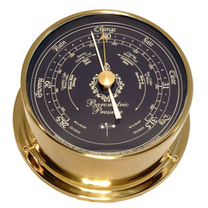 Downeaster - Barometer with White face - Click Image to Close