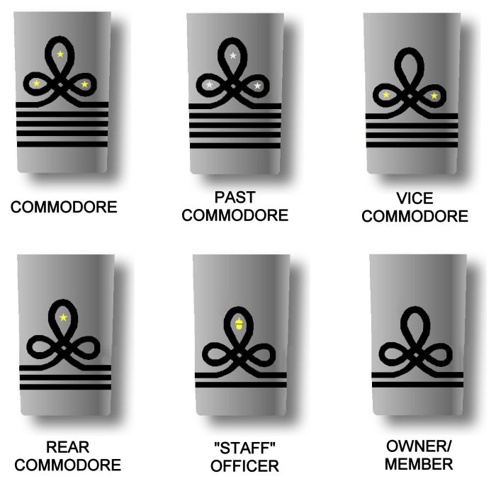 Yacht Club Officer Sleeve Insignia - Click Image to Close