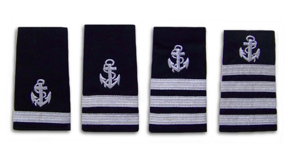 SILVER STRIPES WITH ANCHOR - Click Image to Close