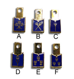 OFFICER'S LAPEL TABS