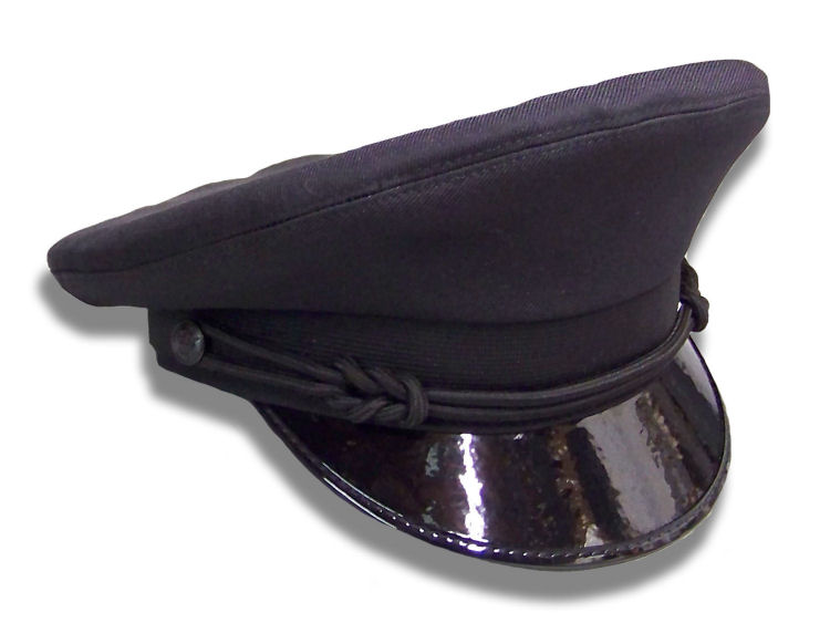 Navy Uniform Dress Cap - Click Image to Close