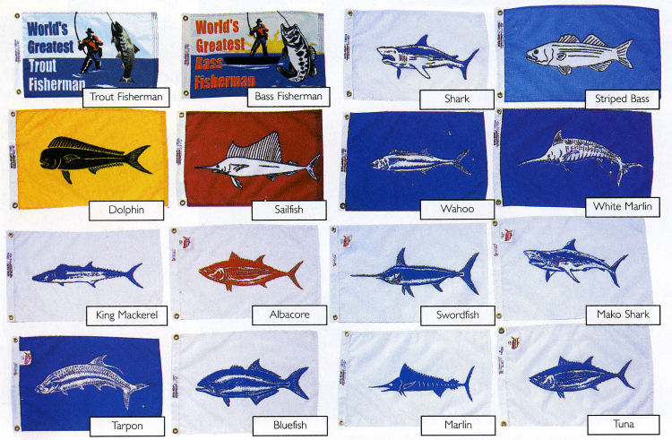 FISHING FLAGS - Click Image to Close