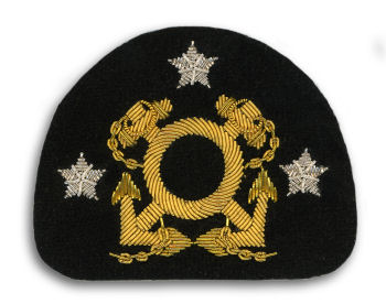 Yacht Club Officer Cap Insignia